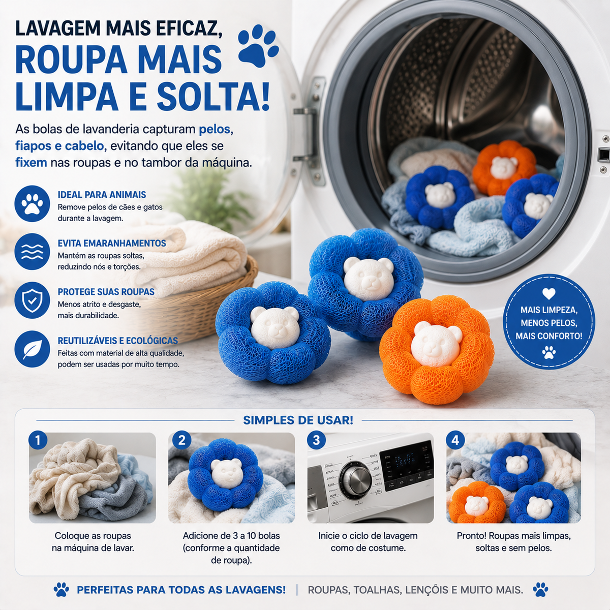 Bolas de lavanderia