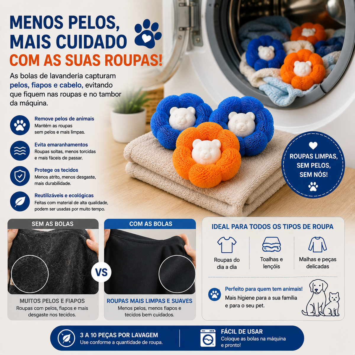 Bolas de lavanderia