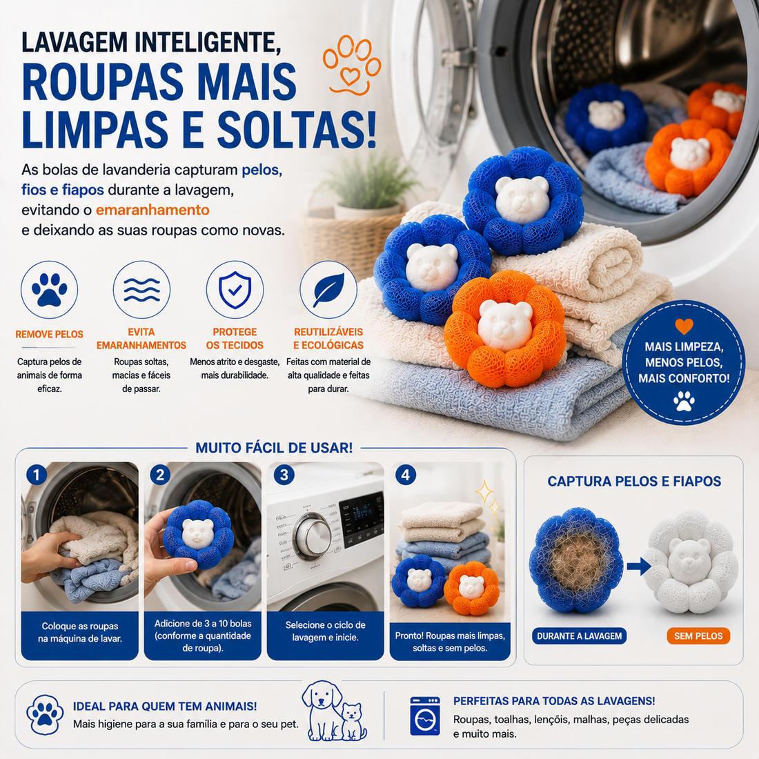 Bolas de lavanderia